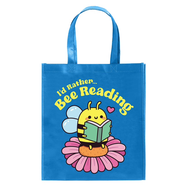 I'd Rather Bee Reading Reusable Shopping Bag