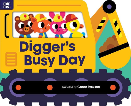 Digger's Busy Day: Shaped Board Book - Ingram