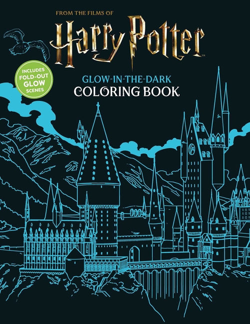 Harry Potter Glow-In-The-Dark Coloring Book - Coloring Book for Teens and Adults, Officially Licensed (Harry Potter)