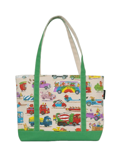 Richard Scarry: Cars and Trucks and Things That Go Large Zippered Tote