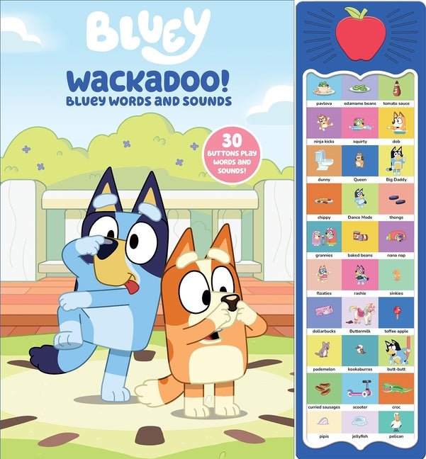 Bluey: Wackadoo! Bluey Words and Sounds Sound Book [With Battery] - Ingram