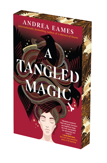 A Tangled Magic: Deluxe Stenciled Edges