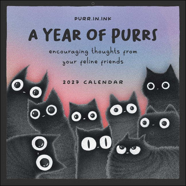 A Year of Purrs 2027 Wall Calendar - Ingram