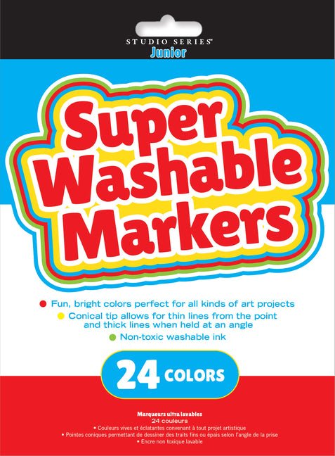 Super Washable Markers (Set of 24) - Ingram