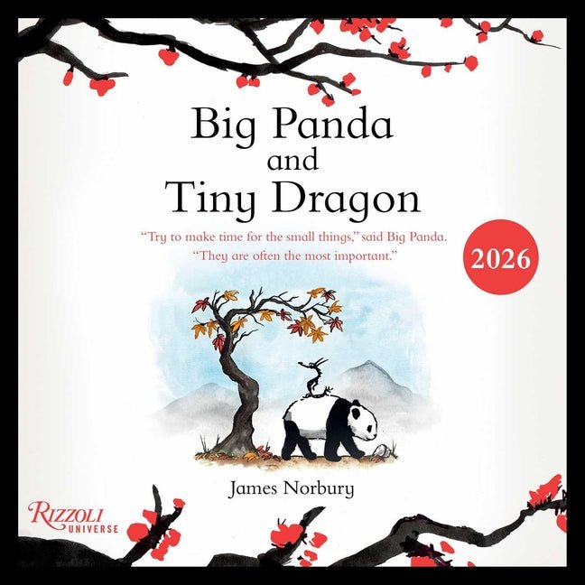 Big Panda and Tiny Dragon 2026 Wall Calendar - Ingram