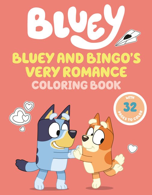 Bluey and Bingo's Very Romance Coloring Book - Ingram