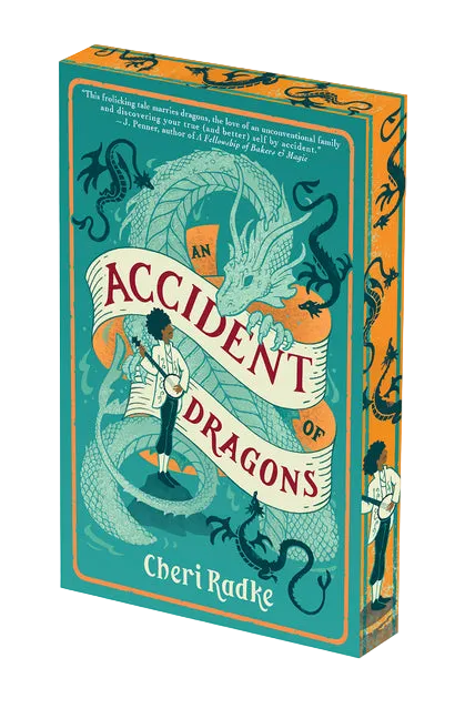 An Accident of Dragons: Deluxe Stenciled Edges