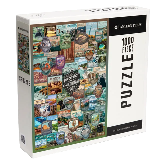 Protect Our National Parks Collection - Collage - 1000 Piece Puzzle
