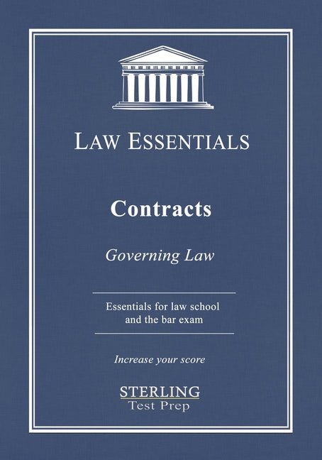 Contracts, Law Essentials: Governing Law for Law School and Bar Exam Prep - Ingram
