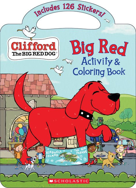 Big Red Activity & Coloring Book (Clifford the Big Red Dog) - Ingram