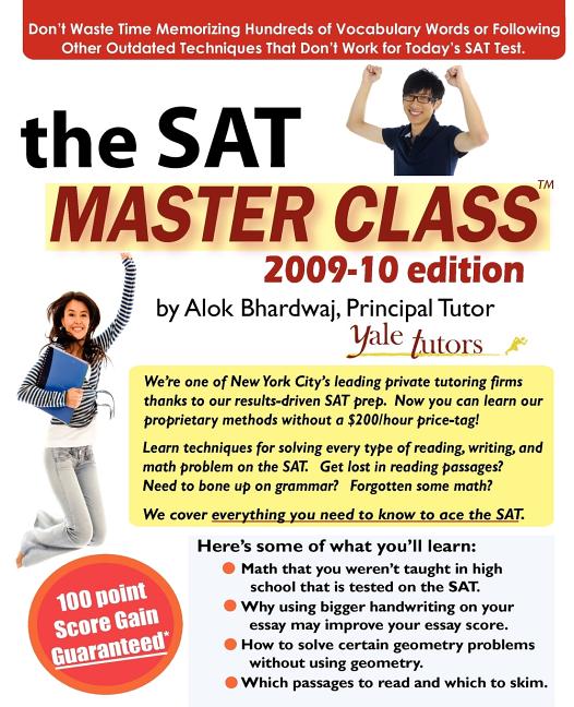 SAT Master Class: Comprehensive SAT Prep: Learn Techniques to Ace the SAT. - Ingram