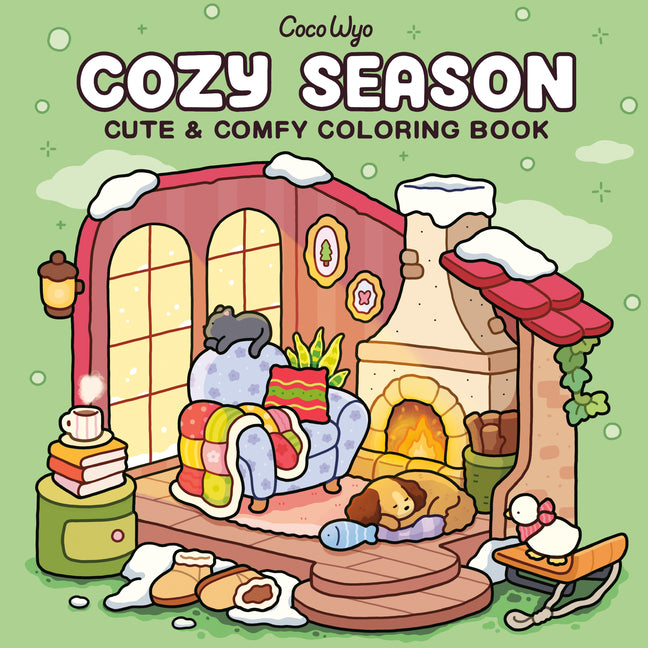 Cozy Season: Coloring Book for Adults and Kids