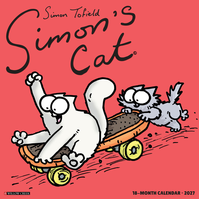 Simon's Cat 2027 12 X 12 Wall Calendar - Ingram