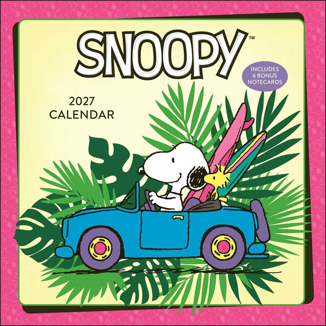 Peanuts(r) Snoopy 2027 Wall Calendar with Notecards - Ingram