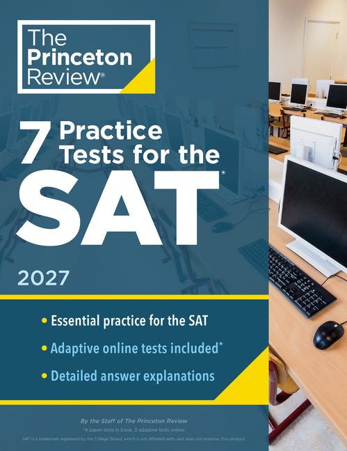 7 Practice Tests for the Sat, 2027: In-Book + Online Practice Tests for Your Top Score - Ingram