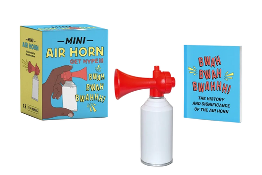 Mini Air Horn: Get Hype! [With Battery]: Get Hype!