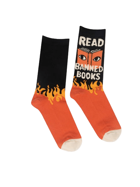 Read Banned Books Socks
