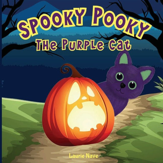 Spooky Pookie the Purple Cat - Ingram
