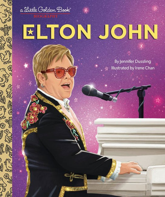 Elton John: A Little Golden Book Biography - Ingram