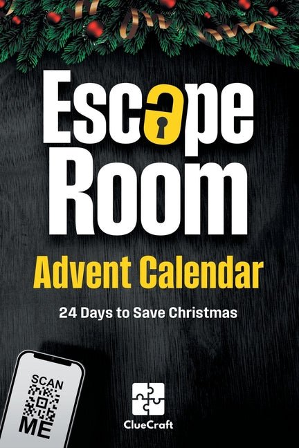 The Escape Room Advent Calendar: A Christmas Crime to Solve - 24 Days to Save Christmas - An Advent Riddle Book for Adults - Ingram