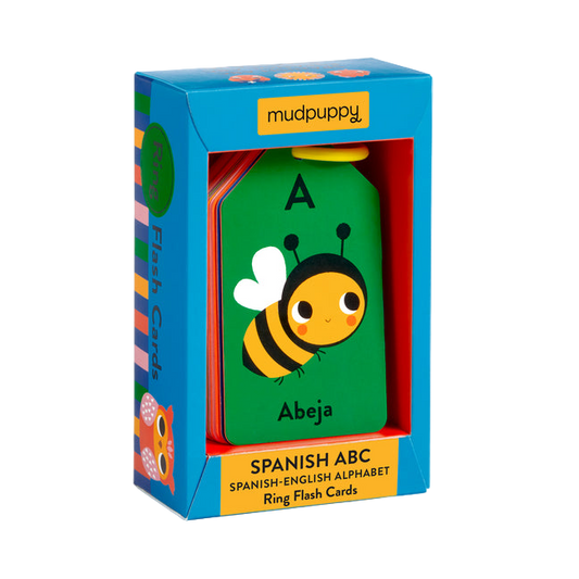 Spanish-English ABC Ring Flash Cards
