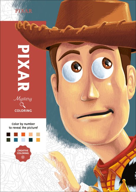 Disney Mystery Coloring: Pixar: A Color by Number Book - Ingram
