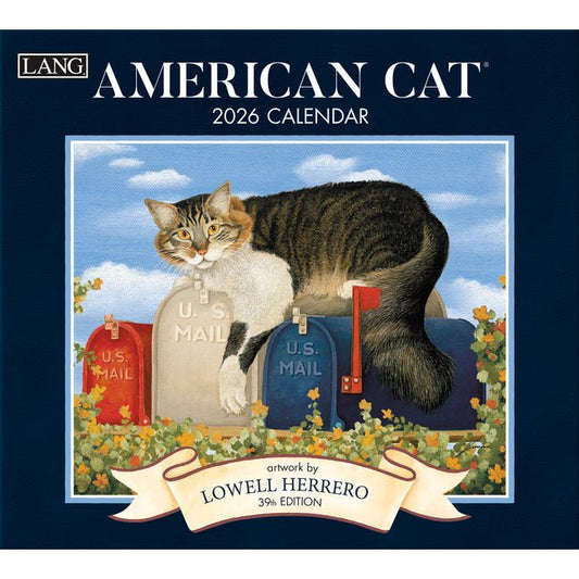American Cat(tm) 2026 Wall Calendar - Ingram