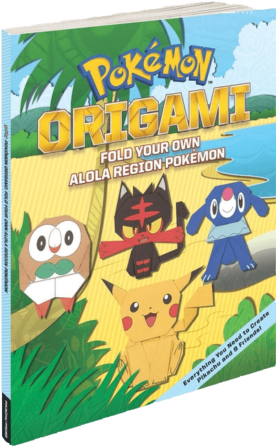 Pokémon Origami: Fold Your Own Alola Region Pokémon