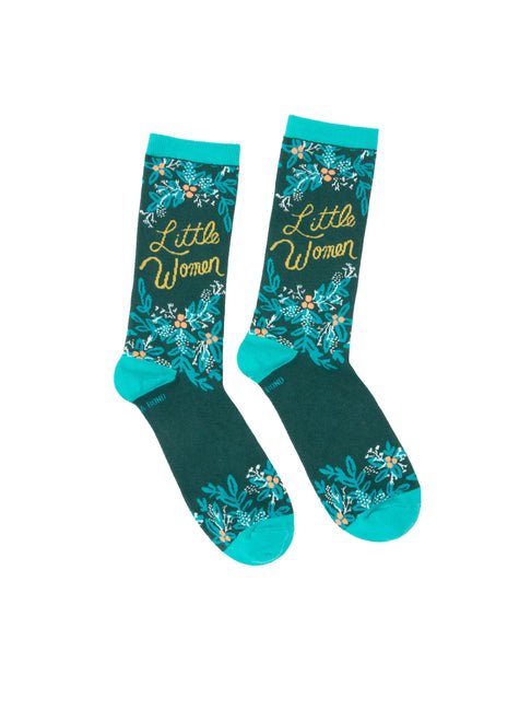 Puffin in Bloom: Little Women Socks - Large - Ingram