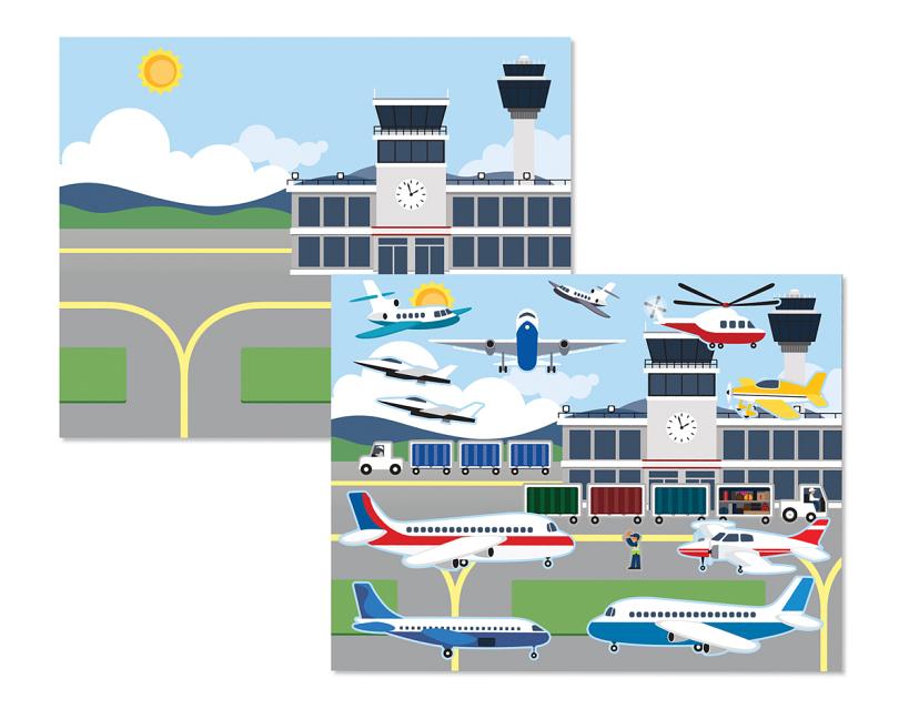 Reusable Sticker Pad - Vehicles - Ingram