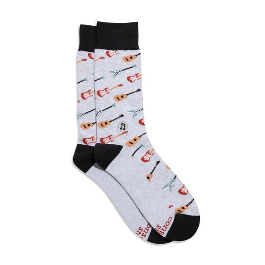 Socks That Support Music Guitars - Ingram
