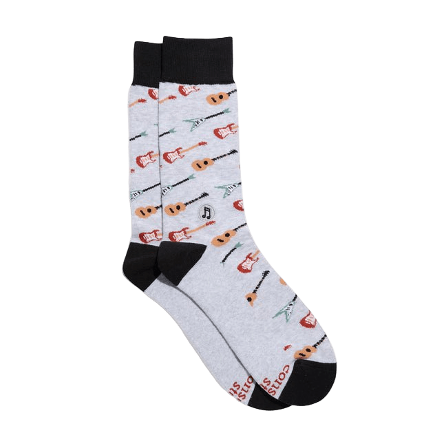Socks That Support Music Guitars