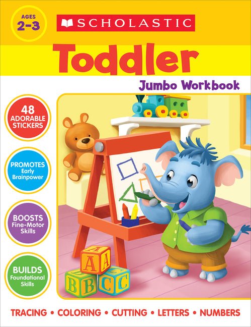 Scholastic Toddler Jumbo Workbook - Ingram