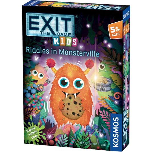 Exit: The Game - Kids - Riddles in Monsterville