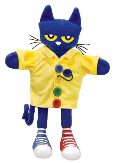Pete the Cat Groovy Buttons Puppet - Ingram