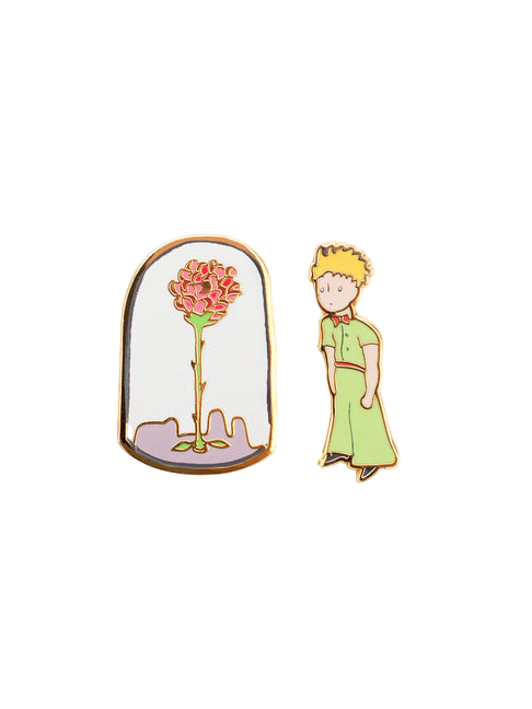 Little Prince Enamel Pin Set - Pin Set of 2