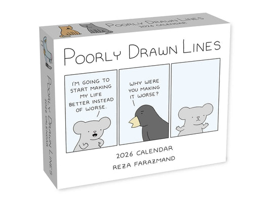 Poorly Drawn Lines 2026 Day-To-Day Calendar - Ingram