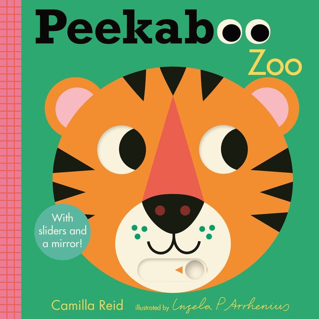 Peekaboo: Zoo: (An Interactive Board Book for Babies & Toddlers with Mirror & Sliders to Push, Pull, or Turn. Cute Zoo Animal Artwork Includes a Rhino - Ingram