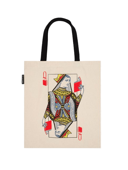 Queen of Books Tote Bag