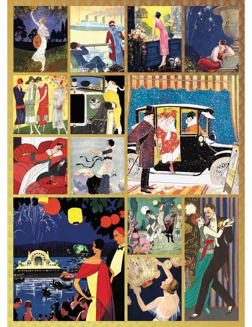Art Deco Days 1000 Piece Jigsaw Puzzle - Ingram