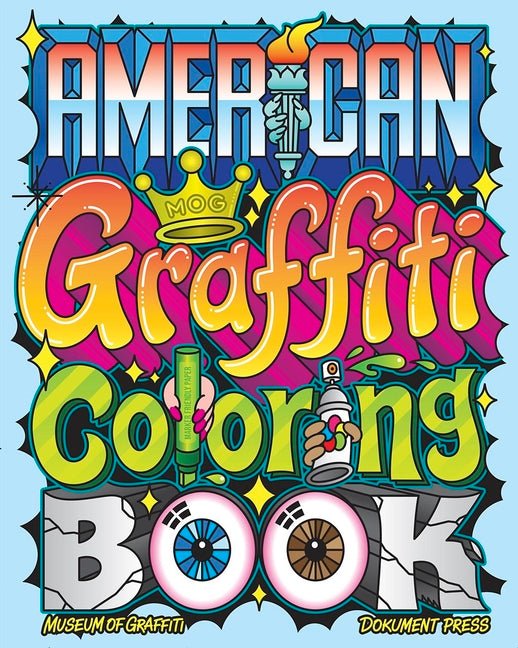 American Graffiti Coloring Book - Ingram