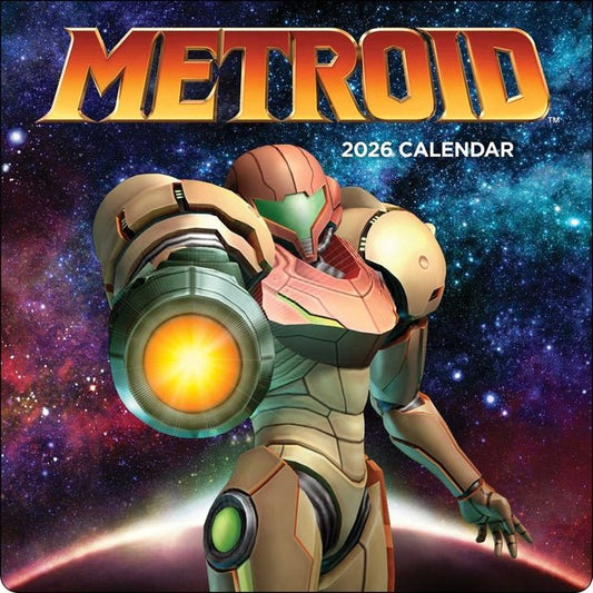 Metroid 2026 Wall Calendar - Ingram