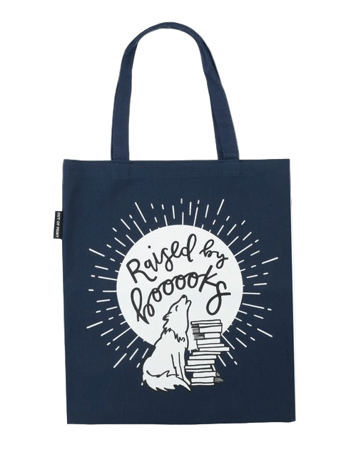 Raised by Books Tote Bag