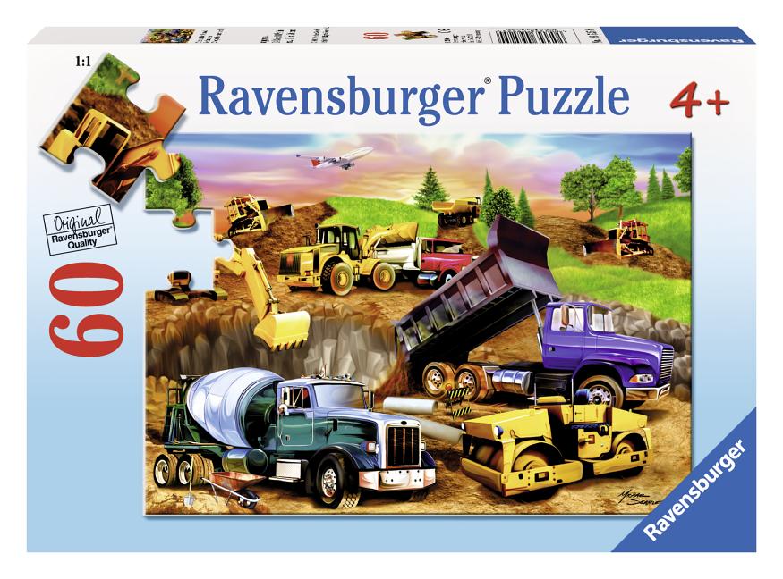 Construction Crowd 60 PC Puzzle - Ingram