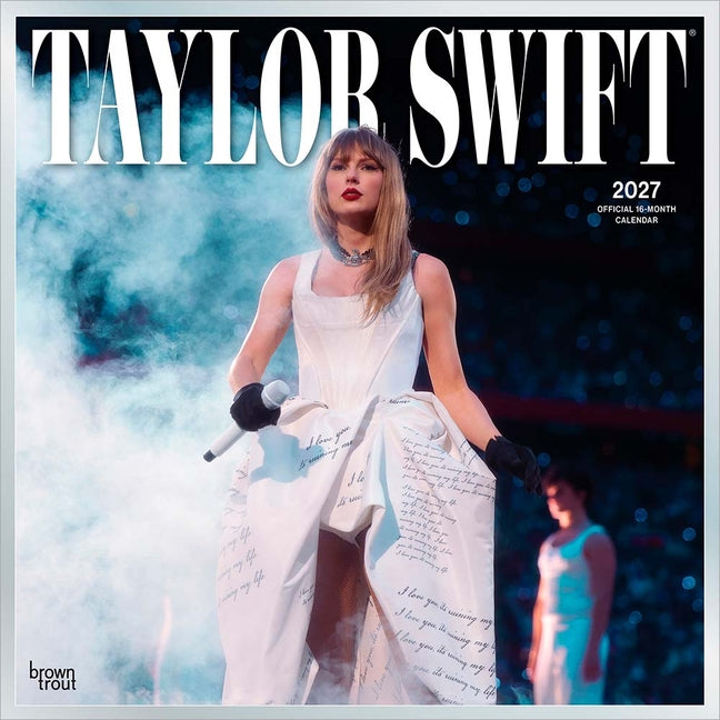 Taylor Swift Official 2027 12 X 24 Inch (Hanging) Monthly Square Wall Calendar Plastic-Free - Ingram