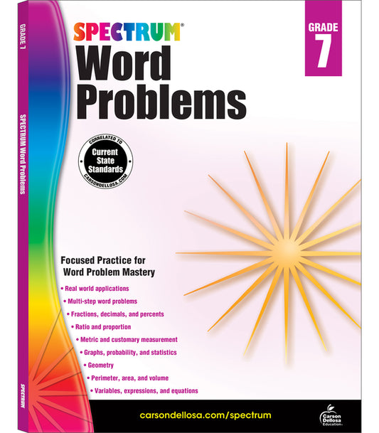 Word Problems, Grade 7: Volume 80 - Ingram