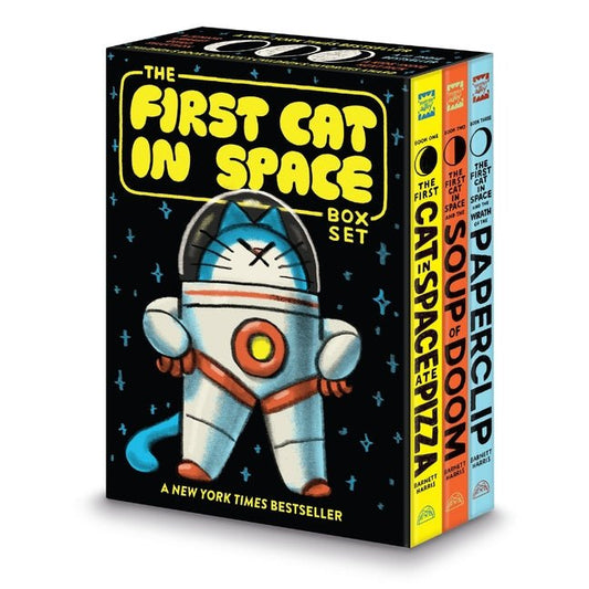 First Cat in Space 3-Book Box Set: A Graphic Novel Collection: The First Cat in Space Ate Pizza, the First Cat in Space and the Soup of Doom, the Firs - Ingram