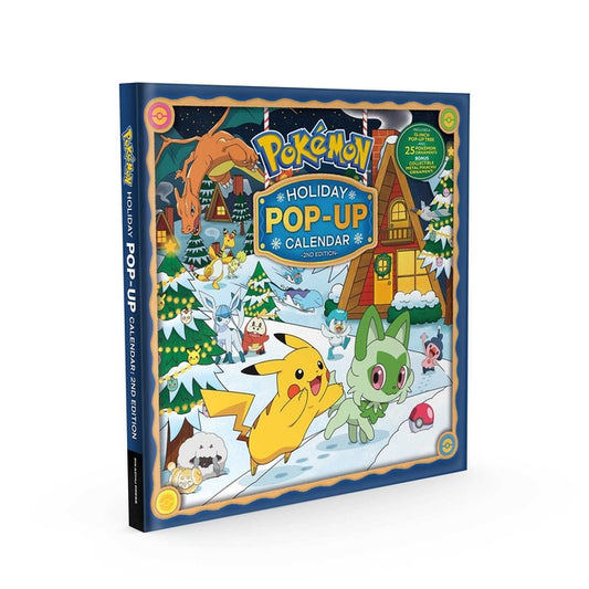 Pokémon Holiday Advent Pop-Up Tree Calendar: Come Join Pikachu and Its Friends as They Celebrate the Holidays by the Fire! - Ingram