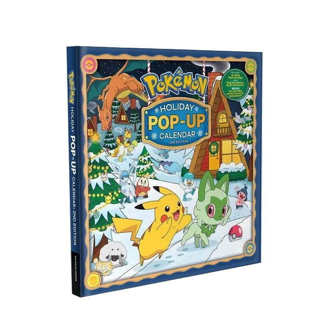 Pokémon Holiday Advent Pop-Up Tree Calendar: Come Join Pikachu and Its Friends as They Celebrate the Holidays by the Fire!
