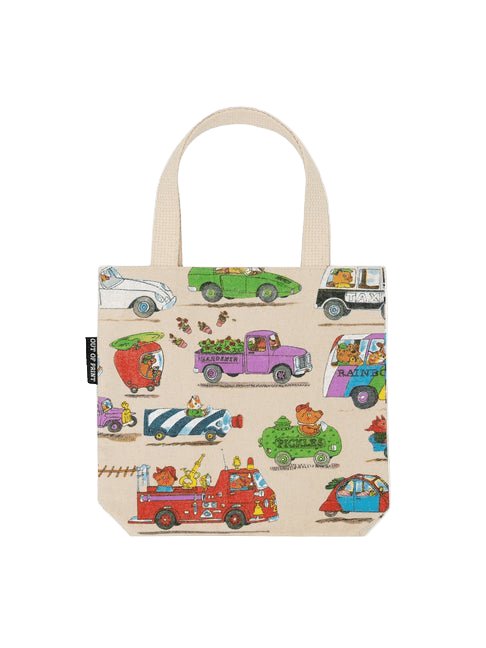 Richard Scarry: Cars and Trucks and Things That Go Mini Tote Bag